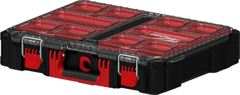Milwaukee PACKOUT tilbehørskuffert · 10 beholdere