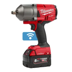 Milwaukee M18 ONEFHIWF12-502X ONE-KEY slagnøglesæt · 1/2″ – anden vinkel
