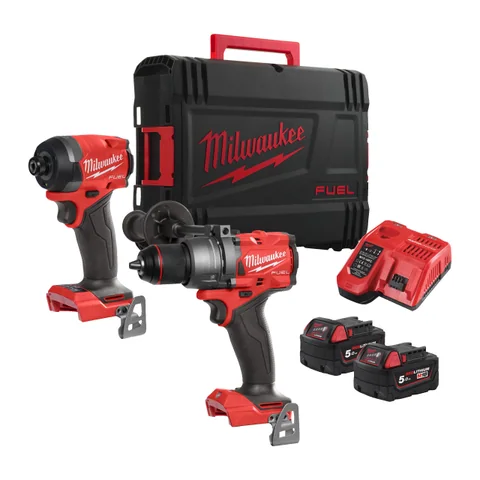 Milwaukee M18 FPP2A3-502X maskinsæt