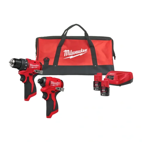 Milwaukee M12 BLPP2D-202B maskinsæt