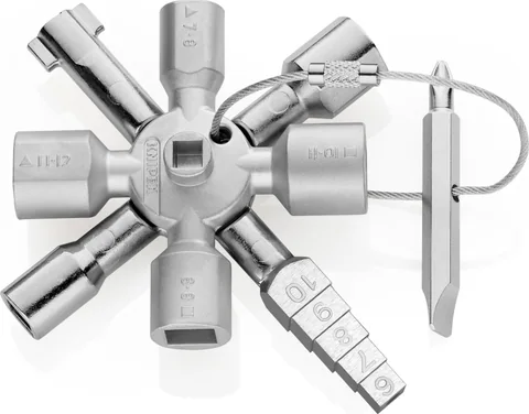 Knipex TwinKey universelnøgle til skabe