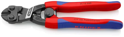 Knipex CoBolt boltsaks med vinklet hoved · 200 mm