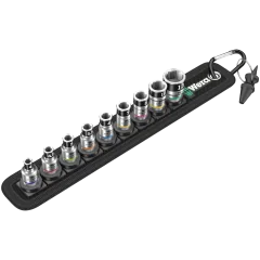 Wera Belt A 1 Zyklop topnøgleindsats-sæt, med holdefunktion, 1/4"-tilslutning, 10 dele