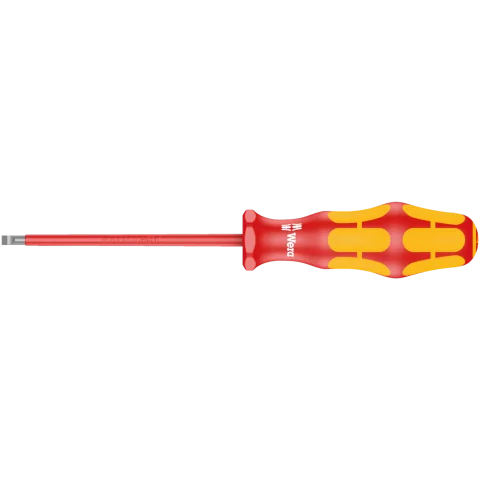 Wera 160 i VDE-skruetrækker, ligekærv 1,2 × 6,5 × 150 mm
